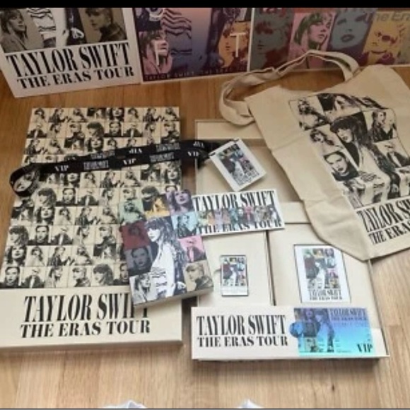 Taylor Swift Eras Tour VIP Box And T Shirt - Picture 2 of 11